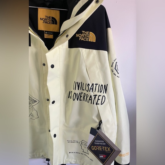 NEW The North Face x BRAIN DEAD CIVILISATION is OVERRATED parka mountain jacket - Picture 7 of 12